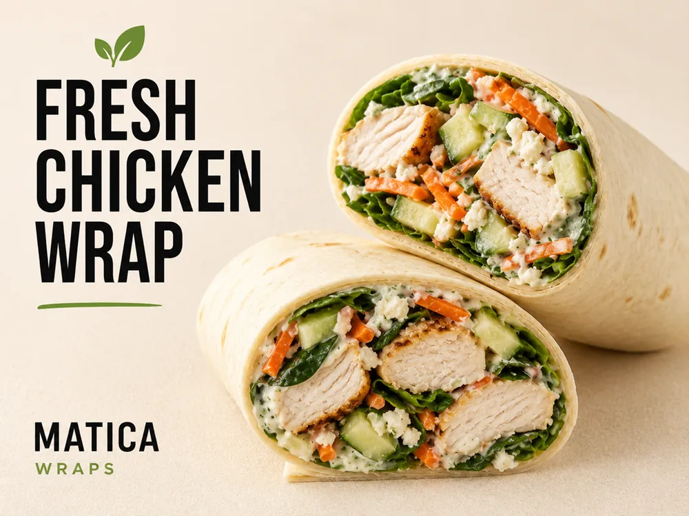 Wrap Fresh Chicken