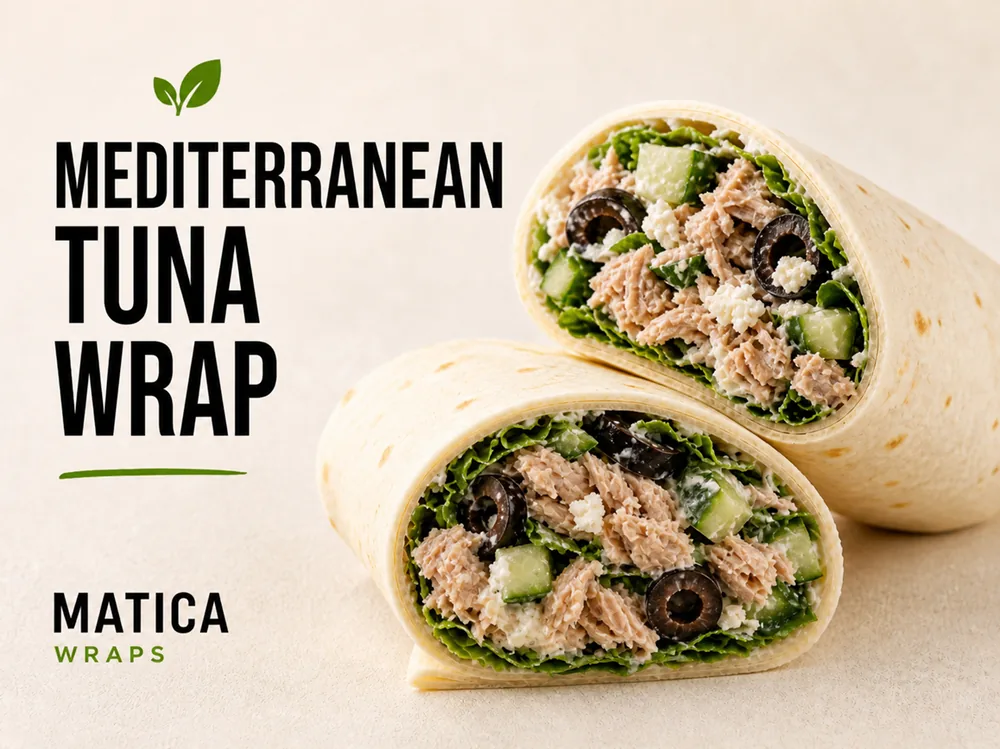 Wrap Mediterranean Tuna