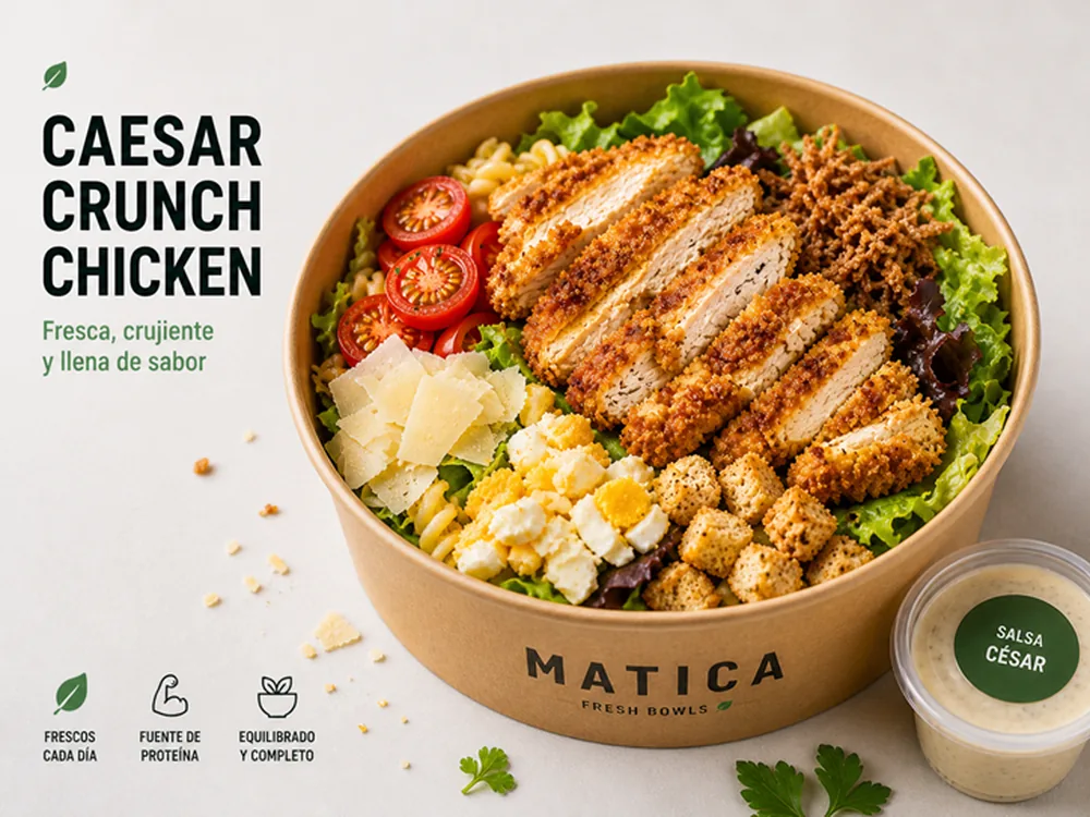 Caesar Crunch Chicken Bowl